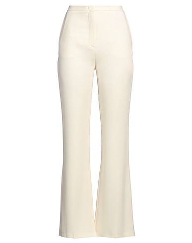 ETRO Casual trouser Ivory 66% Viscose, 31% Acetate, 3% Elastane