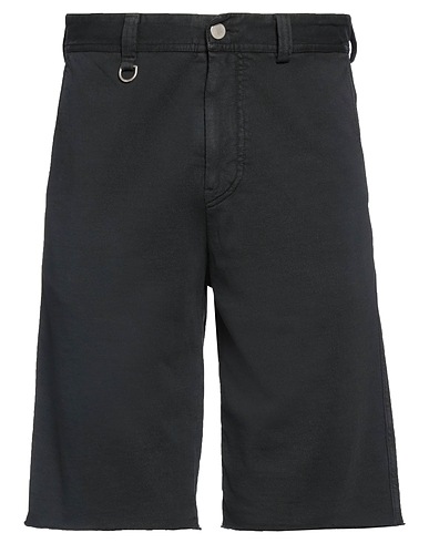PAOLO PECORA Shorts & Bermuda Black 100% Cotton