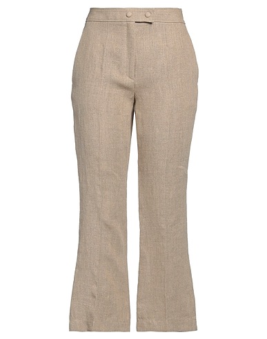 TOD'S Pantalone Beige 100% Lino