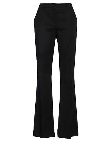 DOLCE&GABBANA Casual pants Black 99% Cotton, 1% Elastane