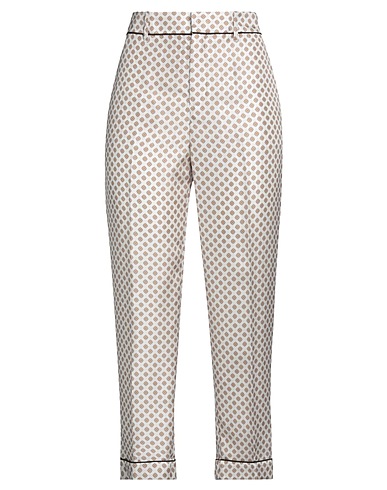 TOD'S Casual trouser White 100% Silk
