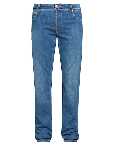 TRAMAROSSA Denim trousers 98% Cotton, 2% Elastane