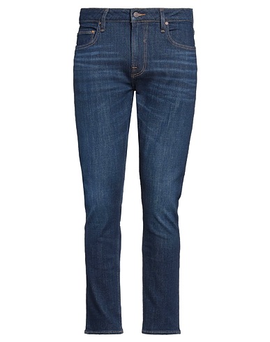 GUESS Denim pants Blue 95% Cotton, 3% Elastomultiester, 2% Elastane