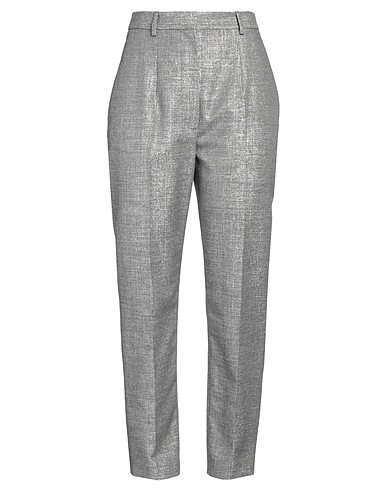 MCQUEEN Casual trouser 70% Viscose, 15% Polyamide, 15% Metallic fiber