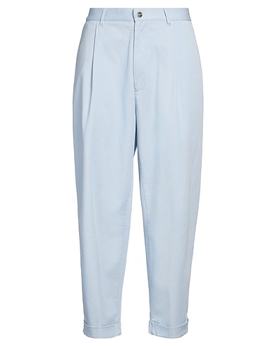 GIORGIO ARMANI Casual παντελόνι Μπλε του ουρανού 99% Βαμβάκι, 1% Ελαστάνη