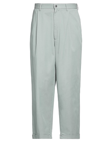 GIORGIO ARMANI Casual pants Light green 99% Cotton, 1% Elastane