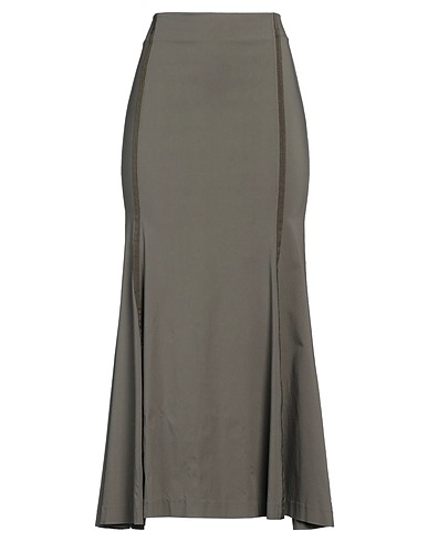 SISTE'S Gonna midi Verde militare 66% Viscosa, 30% Nylon, 4% Elastan