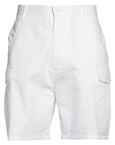 GIORGIO ARMANI Shorts & Bermuda White 85% Cotton, 15% Polyamide