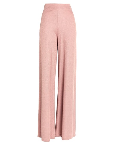 SISTE'S Casual trouser GOLD CAPSULE Pink 79% Viscose, 12% Nylon, 9% Polyester