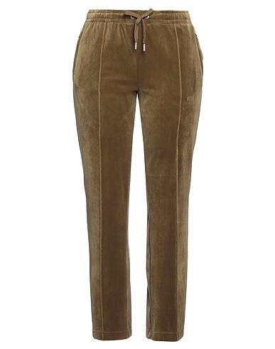 JUICY COUTURE Casual pants Sage green 95% Polyester, 5% Elastane