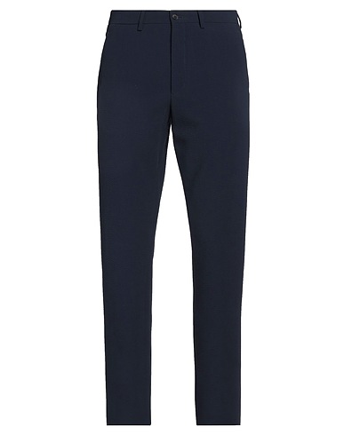 GIORGIO ARMANI Casual trouser Midnight blue 99% Virgin Wool, 1% Elastane