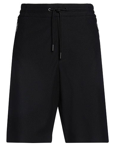 GIORGIO ARMANI Shorts & Bermuda Nero 80% Poliammide, 20% Elastan