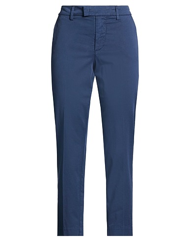 RE_HASH Casual pants BLU NAVY 49% Cotton, 49% Lyocell, 2% Elastane