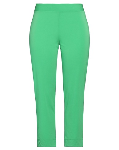 MARIA BELLENTANI Pantalone Verde 79% Acetato, 16% Poliammide, 5% Elastan