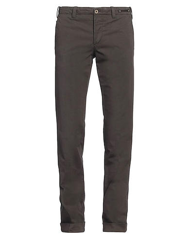 PT Torino Casual trouser Brown 98% Cotton, 2% Elastane