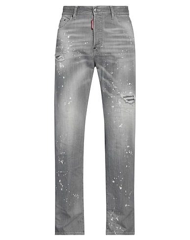 DSQUARED2 Denim pants Grey 98% Cotton, 2% Elastane