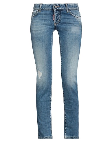 DSQUARED2 Denim trousers Blue 99% Cotton, 1% Elastane