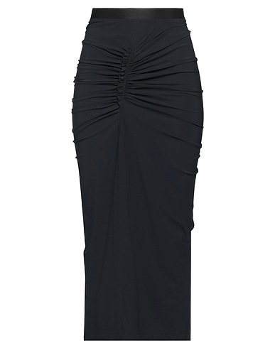 ATLEIN Midi skirt Black 73% Polyamide, 27% Elastane