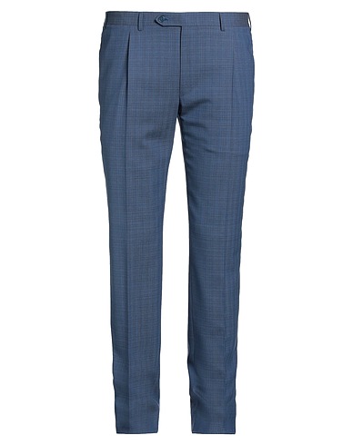 CANALI Casual trouser Navy blue 100% Wool