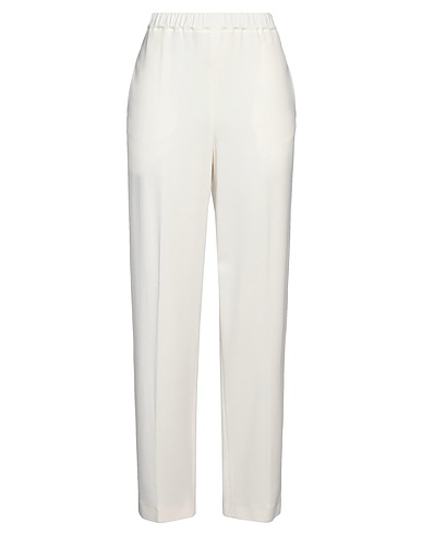 FABIANA FILIPPI Casual pants White 97% Viscose, 3% Elastane