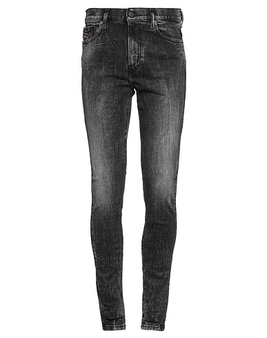DIESEL Denim trousers Black 95% Cotton, 3% Polyester, 2% Elastane