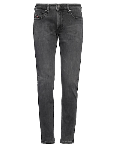 DIESEL Denim trousers Black 99% Cotton, 1% Elastane