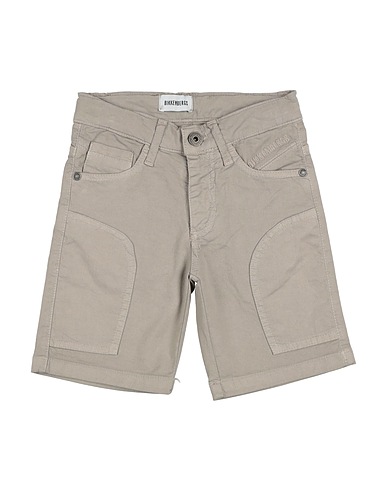 BIKKEMBERGS Shorts & Bermuda Khaki 97% Cotton, 3% Elastane