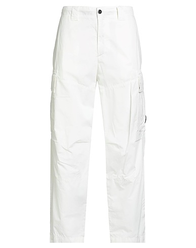 C.P. COMPANY Casual trouser White 100% Cotton