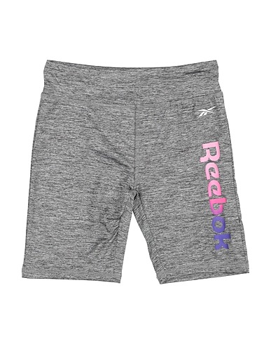 REEBOK Shorts & Bermuda Grey 95% Polyester, 5% Elastane