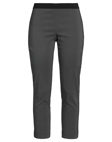 LIVIANA CONTI Casual trouser Dark green 71% Viscose, 25% Polyamide, 4% Elastane