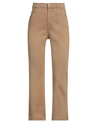 MARELLA Bootcut Jeans MONOCHROME Khaki 63% Lyocell, 30% Cotton, 5% Polyester, 2% Elastane