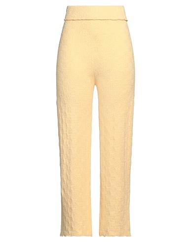 RUS Casual trouser Yellow 70% Organic cotton, 30% Polyamide