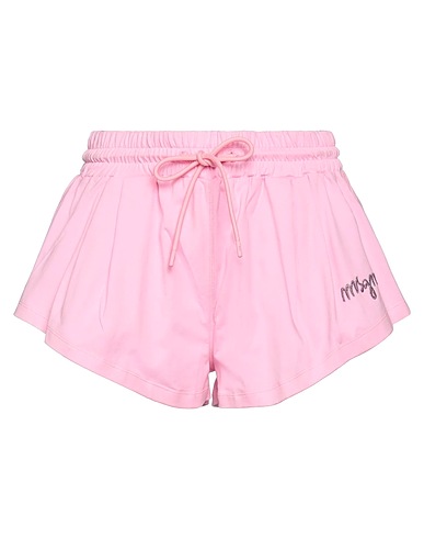 MSGM Shorts & Bermuda Rosa 100% Cotone