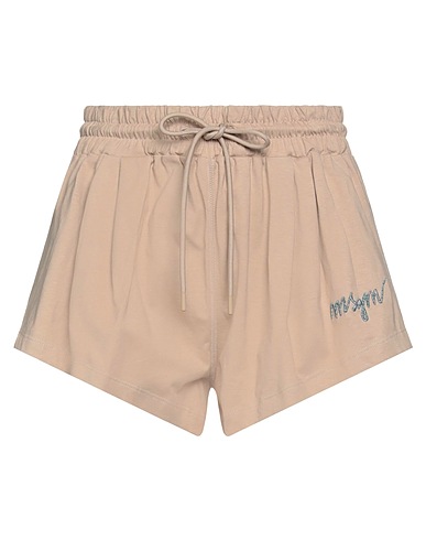 MSGM Shorts & Bermuda Nocciola 100% Cotone