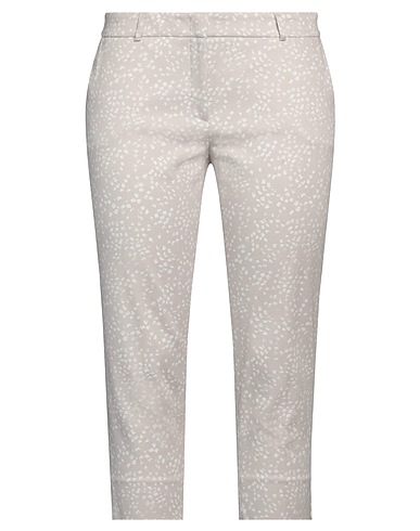 PESERICO Casual pants Light grey 98% Cotton, 2% Elastane