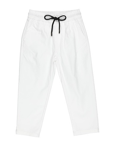BIKKEMBERGS Pantalone Bianco 98% Cotone, 2% Elastan
