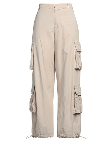 FREDDY Casual trouser Light grey 100% Cotton