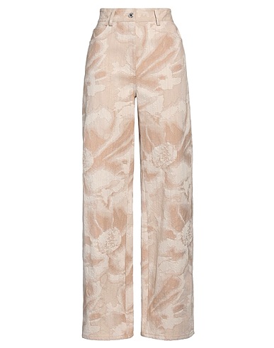 MSGM Casual pants Beige 92% Cotton, 8% Polyester