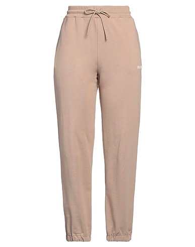 MSGM Casual pants Beige 100% Cotton