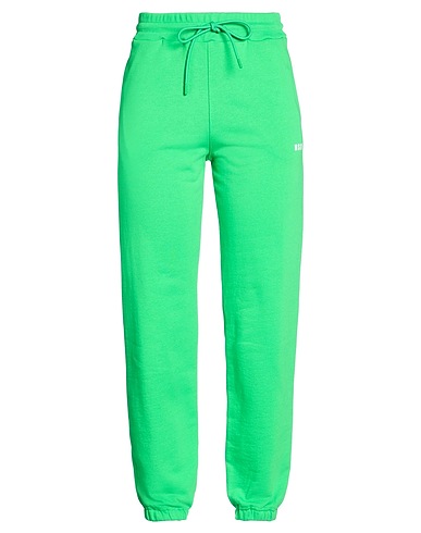 MSGM Sweatpants VERDE CHIARO 100% Cotton