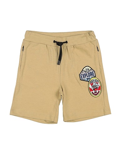 BIKKEMBERGS Shorts & Bermuda Sand 100% Cotton