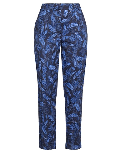 PUROTATTO Casual pants Navy 97% Cotton, 3% Elastane