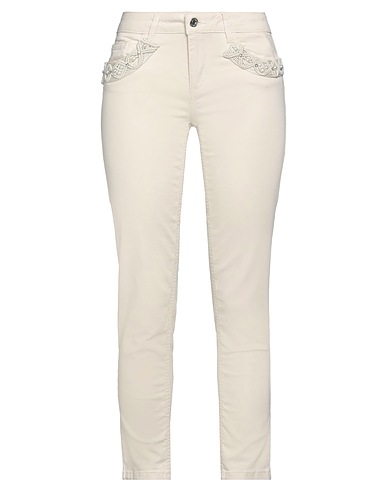 LIU •JO Pantaloni jeans Panna 97% Cotone, 3% Elastan