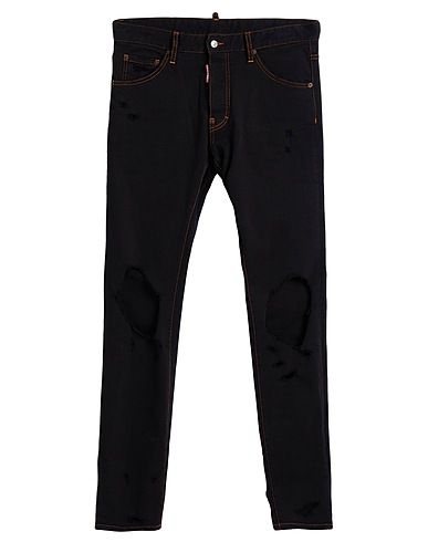 DSQUARED2 Denim trousers Black 97% Cotton, 3% Elastane