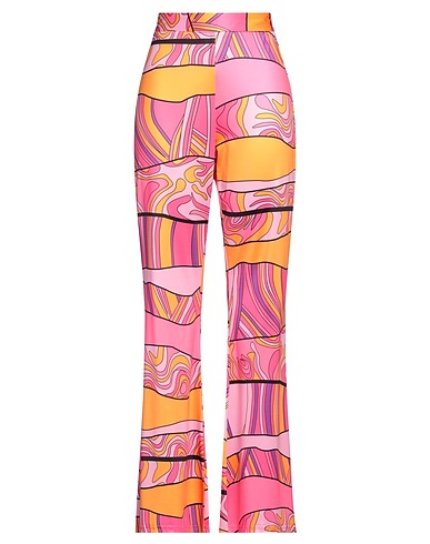 NO SECRETS Casual trouser Fuchsia 95% Polyester, 5% Elastane
