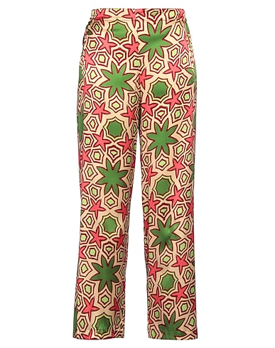 NIŪ Pantalon 92% Soie, 8% Élasthanne, Coton