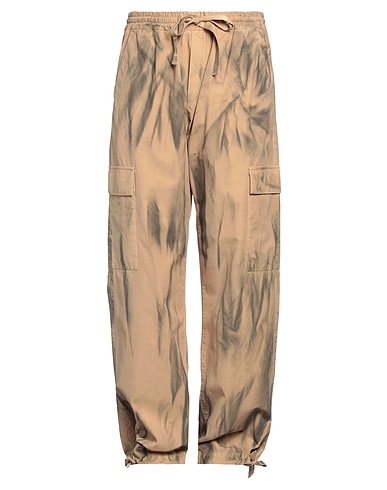MSGM Casual trouser Beige 100% Cotton