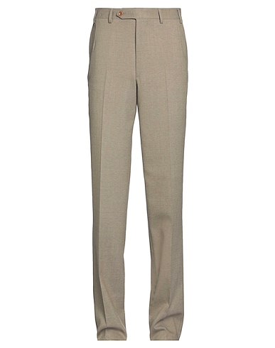 CANALI Casual trouser Khaki 98% Wool, 2% Lycra®