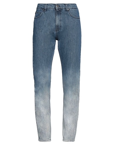 MSGM Denim trousers Blue 100% Cotton