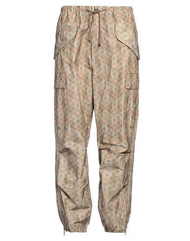 DRIES VAN NOTEN Casual trouser Military green 58% Polyester, 42% Cotton